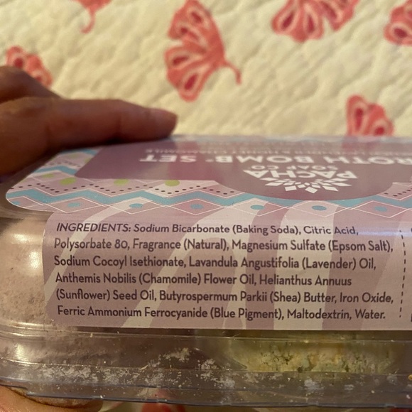 Froth Bomb Set French Lavender & Honey Chamomile Bath Fizz and Bubble - Picture 3 of 7